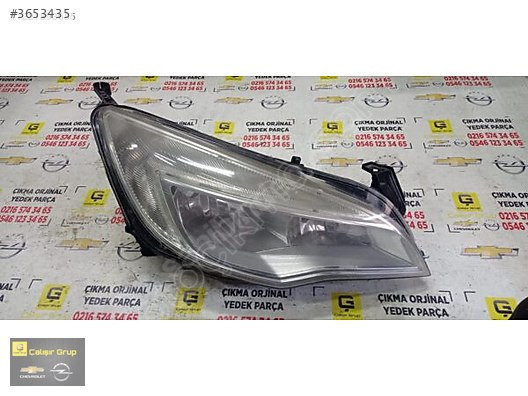 OPEL ASTRA J SAĞ FAR ÇIKMA SÖKME YEDEK PARÇA