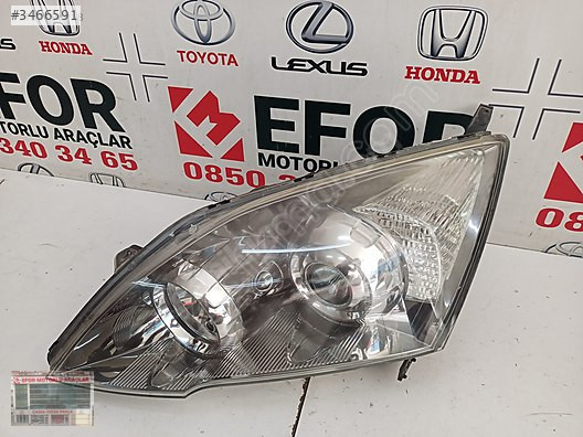 HONDA CRV ORJİNAL ÇIKMA SOL ÖN FAR ZENON FAR 07-10
