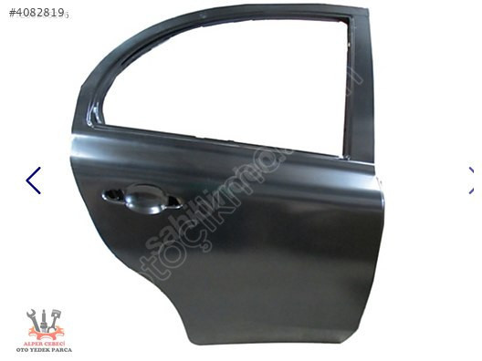 NISSAN MICRA- K13- 2010/2013; ARKA KAPI SAĞ