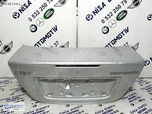 MERCEDES C SERİSİ W203 C180 KASA BAGAJ KAPAĞI ORJ ÇIKMA