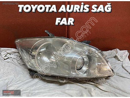TOYOTA AURİS Orjinal Sağ Ön Far - EYUPCAN OTO Çıkma Par
