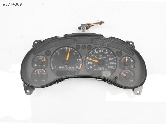 Chevrolet S10 Blazer Km Saati Gösterge Paneli Kadran 16267485