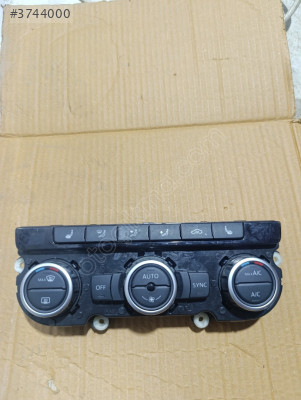 3AA907044CF Passat b6 B7 CC koltuk ısıtmalı  klima kontrol panel