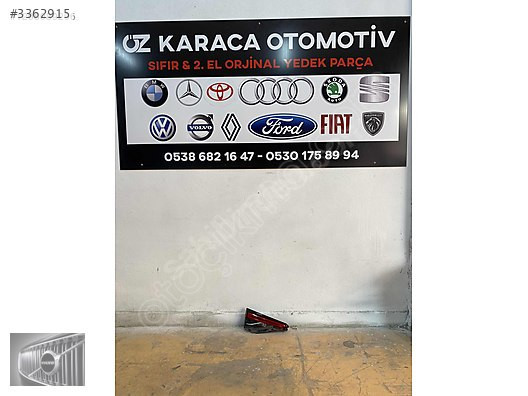 2019-2024 TOYOTA COROLLA ÇIKMA ORJİNAL SAĞ ARKA İÇ STOP