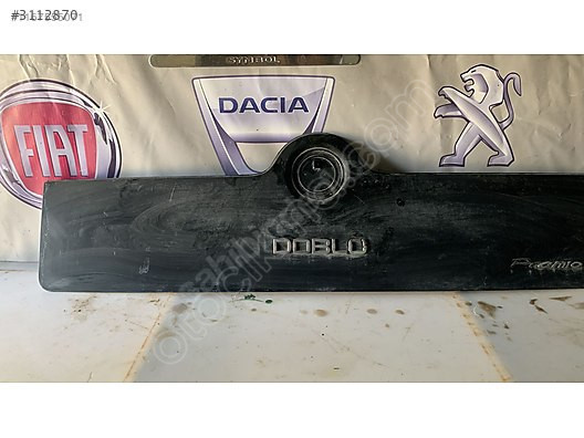 Fiat Doblo4 geniş aile arka bagaj dış kaplaması 1.750 TL