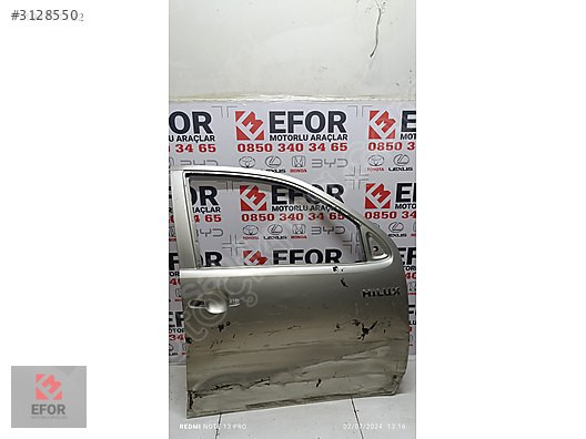TOYOTA HILUX SAĞ ÖN KAPI ÇIKMA ORJİNAL YEDEK PARÇA 06-14