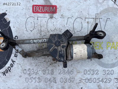 OPEL CORSA D Ön Cam silecek Motoru Ve Mekanizması