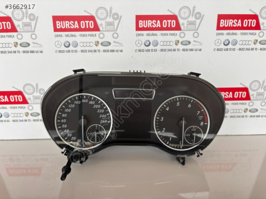 MERCEDES W246 B180 KM SAATİ KADRAN A2469005911 SÖKME ORJINAL