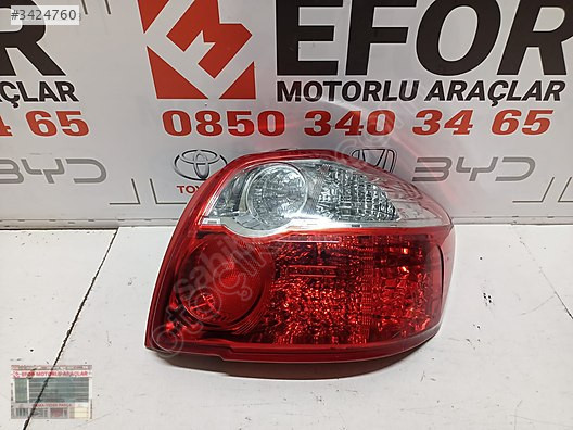 TOYOTA AURİS SAĞ STOP ÇIKMA ORİJİNAL PARÇA 2010-2012