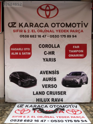 2016-2022 TOYOTA C-HR ÇIKMA ORJINAL ÖN PANEL ÜST SACI