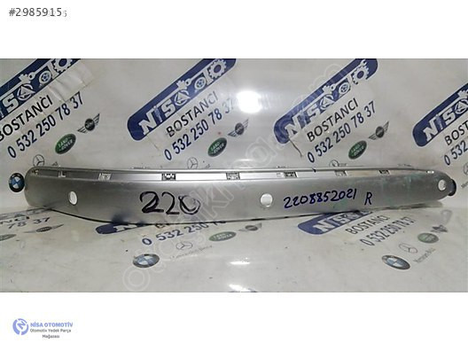 MERCEDES S SERİSİ W220 KASA ÖN TAMPON SAĞ KAPLAMA A2208850321