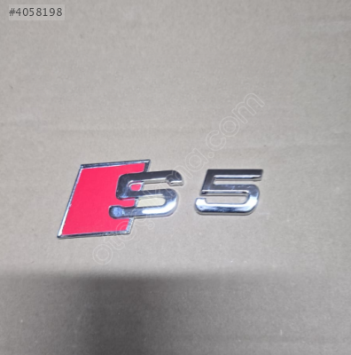 AUDİ S5 BAGAJ KAPAĞI YAZISI SIFIR 8T0853735