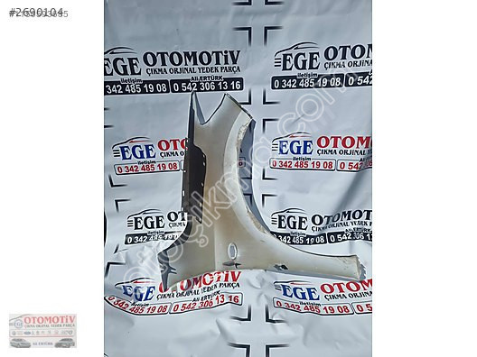 CİTROËN C ELYESE BEYAZ SOL ÖN ÇAMURLUK ORJİNAL BOYASIZ