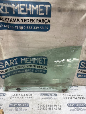 ÇIKMA RENAULT FLUENCE SOL ÖN KAPI CAMI