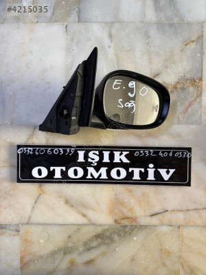 BMW 3 kasa e90 beyaz lci sağ kapı aynası çıkma orjinal 2006-2011