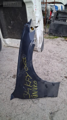 2018 VOLVO S60 SAĞ ÖN ÇAMURLUK ÇIKMA ORJİNAL