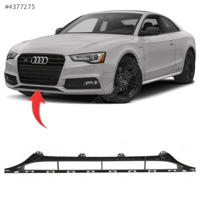 8T0807647A AUDİ A5 SLİNE 2012-2016 ORTA IZGARA ÖN TAMPON