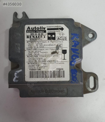 renault kango 2007 çıkma orjinal airbag beyni (son fiyat)