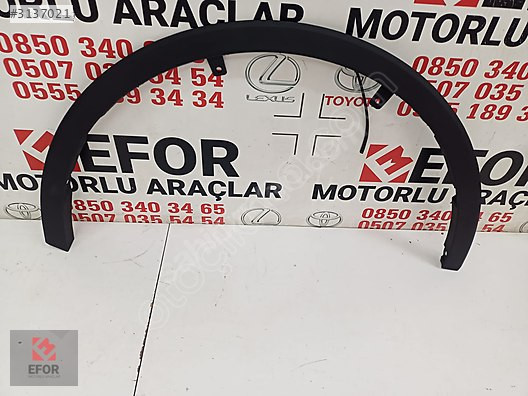 TOYOTA CHR SIFIR SAĞ ÖN ÇAMURLUK DODİK 16-19 OEM NO: 75601-F4010