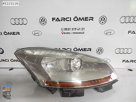 CİTROEN C4 PİCASSO SAĞ ÖN FAR ORJİNAL