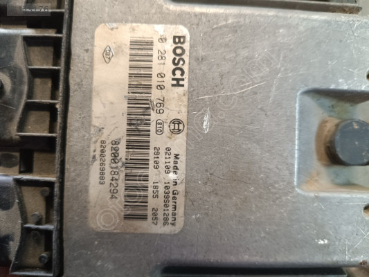 Renault Megane Scenic 1.9 DCI Motor Beyni 0281010769 8200184294