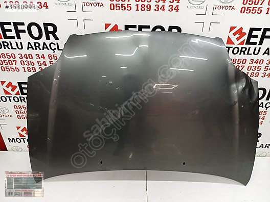 TOYOTA COROLLA MOTOR KAPUTU ÇIKAM ORJİNAL YEDEK PARÇA 02-07