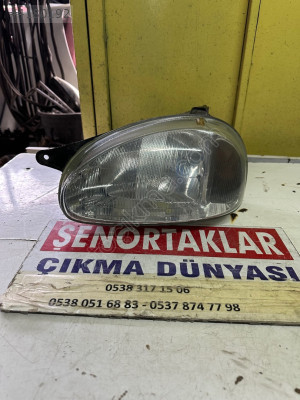 OPEL CORSA B ORJİNAL SOL FAR