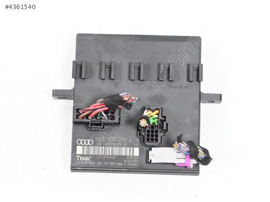 Audi A8 4E Konfor Beyni 4E0907279E 4E0910279E ILM D3 Orijinal