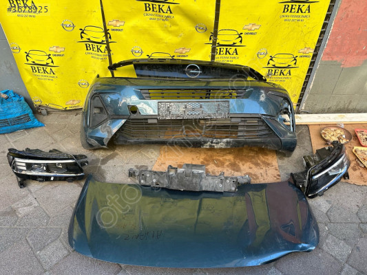 OPEL COMBO E MAKYAJLI ÖN SET TAMPON DOLU NEPTÜN MAVİ ÇIKMA ORJİNA