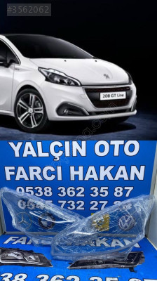 PEUGEOT 208 2018 FAR CAMI ADET FİYATI 3000 BİN