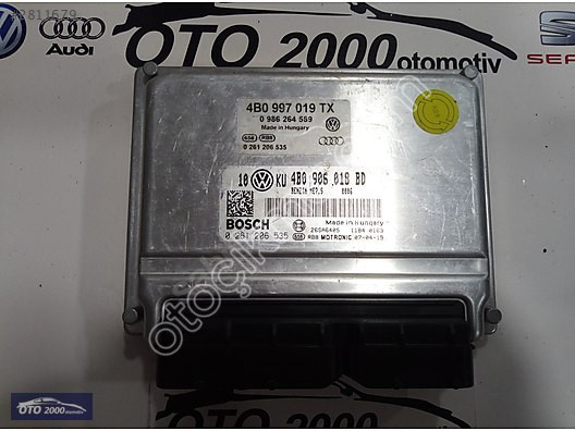 4B0906018BD-4B0997019TX A4 99-2001 PASSAT 97-2000 MOTOR BEYNİ