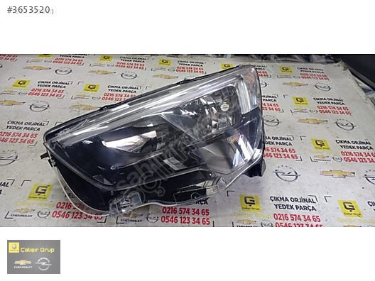 OPEL COMBO E SOL ÖN LED FAR ÇIKMA SÖKME YEDEK PARÇA