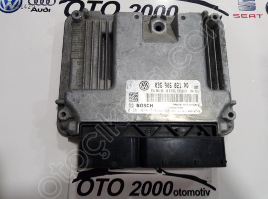 03G906021PQ SKODA OCTAVIA 2.0 TDI BMM MOTOR BEYNİ ÇIKMA