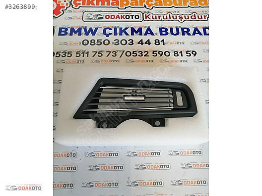 9166884 BMW F10 5 Serisi (KROM) Sıfır Klima Izgarası Sağ