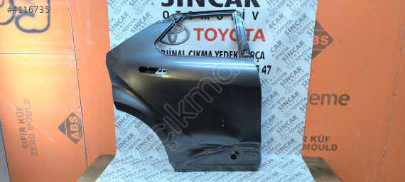 TOYOTA C-HR CHR 2024 2025 SAĞ ARKA KAPI ÇIKMA ORJİNAL
