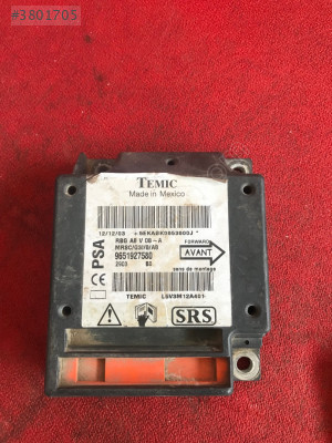 CİTROEN C3 AIRBAG BEYNİ 9651927580