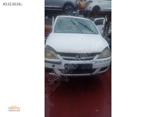 OPEL CORSA C MOTOR KAPUTU ÜNALLAR OTO ÇIKMA YEDEK PARÇA