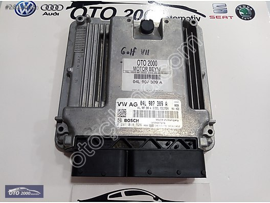 04L907309A-04L906021AS GOLF-A3-LEON CRLB 2.0 TDI MOTOR BEYNİ