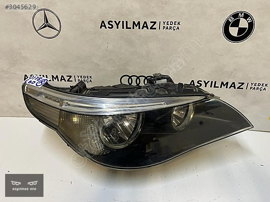 BMW 5 SERİSİ E60 HALOJEN SAĞ FAR ORJİNAL OEM:32127165562