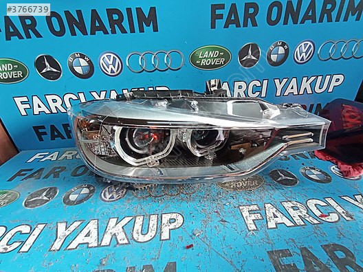 BMW F30 XENON SAĞ ÖN FAR ÇIKMA ORJİNAL DOLU