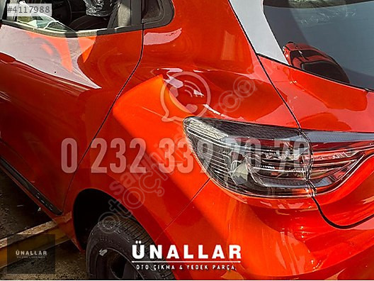 RENAULT CLİO 5 SOL ARKA ÇAMURLUK ve TÜM AKS| ÜNALLAR OTO ÇIKMA |