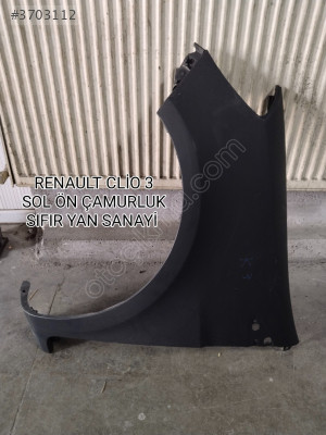 RENAULT CLİO 3 SIFIR YAN SANAYİ SOL ÖN ÇAMURLUK