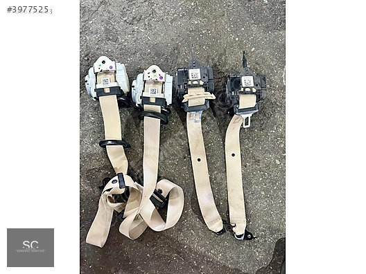 BMW G30 ÖN ARKA EMNİYET KEMERİ SET HATASIZ