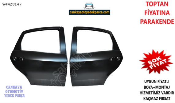 FİAT LİNEA ARKA KAPI SOL/SAĞ SIFIR ADET FİYAT 52063504/ 55177343