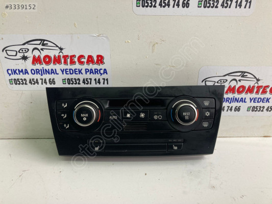 BMW E90 KLİMA KONTROL PANELİ ORJİNAL ÇIKMA MONTECAR