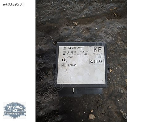 OPEL ASTRA G MERKEZİ KİLİT BEYNİ 24437076