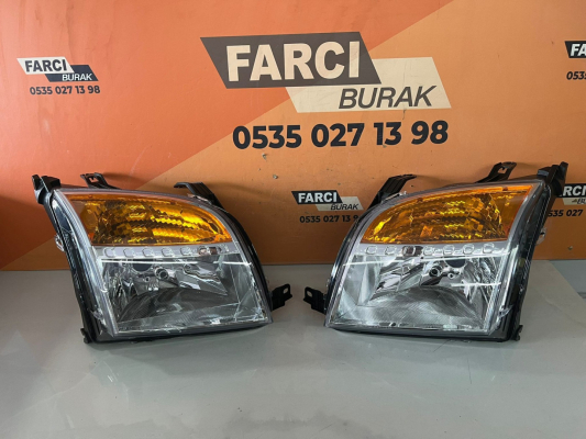 FUSİON TAKIM SARI SİNYALLİ FAR SIFIR İTHAL