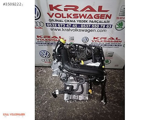 Vw T-Cross 1.0 Tsi DLA Kodlu Sıfır Sandık Komple Motor