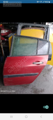 Megane2 HB Renault Sol Arka Kapı - Dolu ve Hatasız