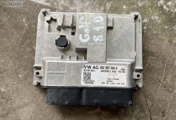 5c0907394c VW GOLF 8 MOTOR BEYNİ ORJINAL HATASIZ ÇIKMA